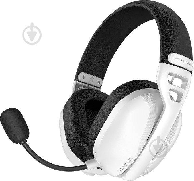 Наушники Hator Hyperpunk 3 Wireless white (ESH16) - фото 2