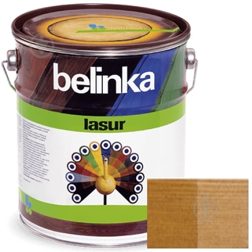 Лазур Belinka Lasur 16 горіх мат 2,5 л - фото 1
