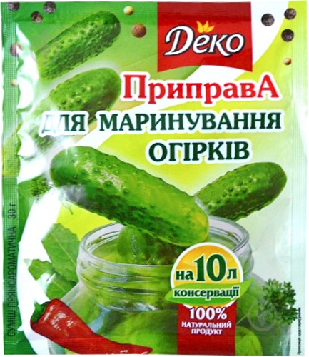 Приправа Деко для маринования огурцов - фото 1