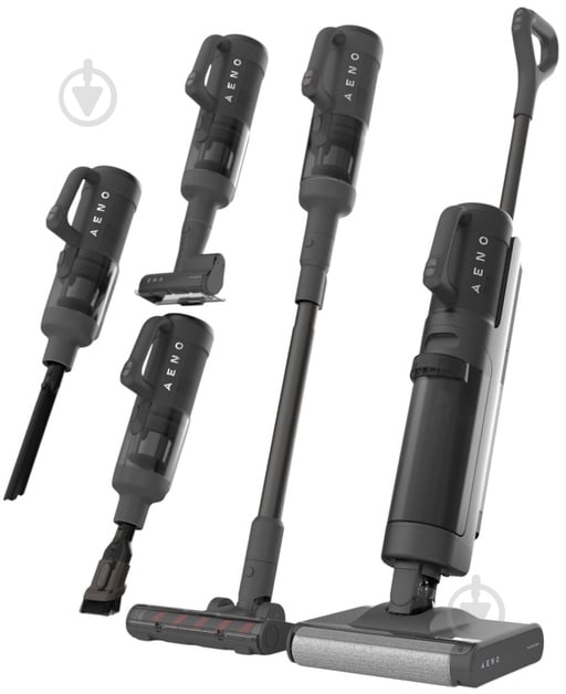Пылесос моющий AENO TC1 аккумуляторный 3 в 1 black - фото 1 Пылесос моющий AENO TC1 аккумуляторный 3 в 1 black - фото 1