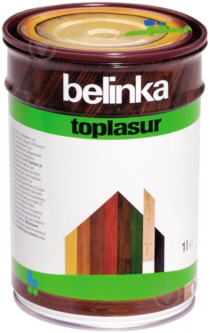 Краска-лазурь Belinka Toplasur 17 тик полуглянец 1 л - фото 2 Краска-лазурь Belinka Toplasur 17 тик полуглянец 1 л - фото 2