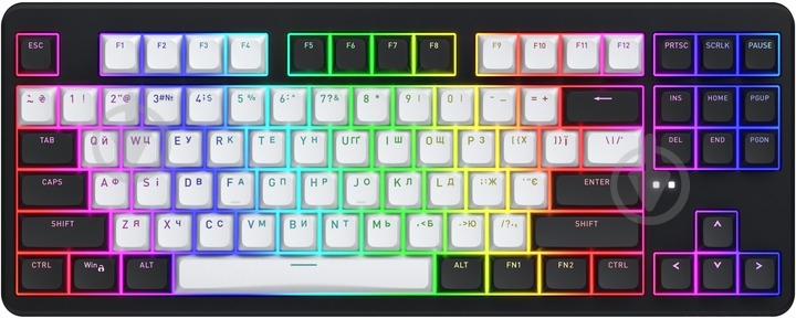 Клавіатура бездротова Hator Rockfall 3 Mecha TKL QMK/VIA Orange Wireless (HTK850UA) black - фото 1 Клавіатура бездротова Hator Rockfall 3 Mecha TKL QMK/VIA Orange Wireless (HTK850UA) black - фото 1