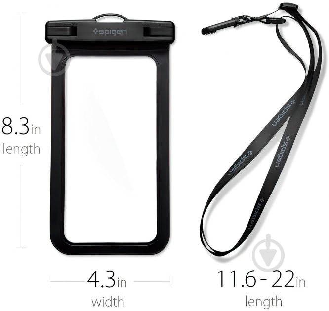 Универсальный чехол Spigen Velo A600 Universal Waterproof (000EM21018) - фото 5