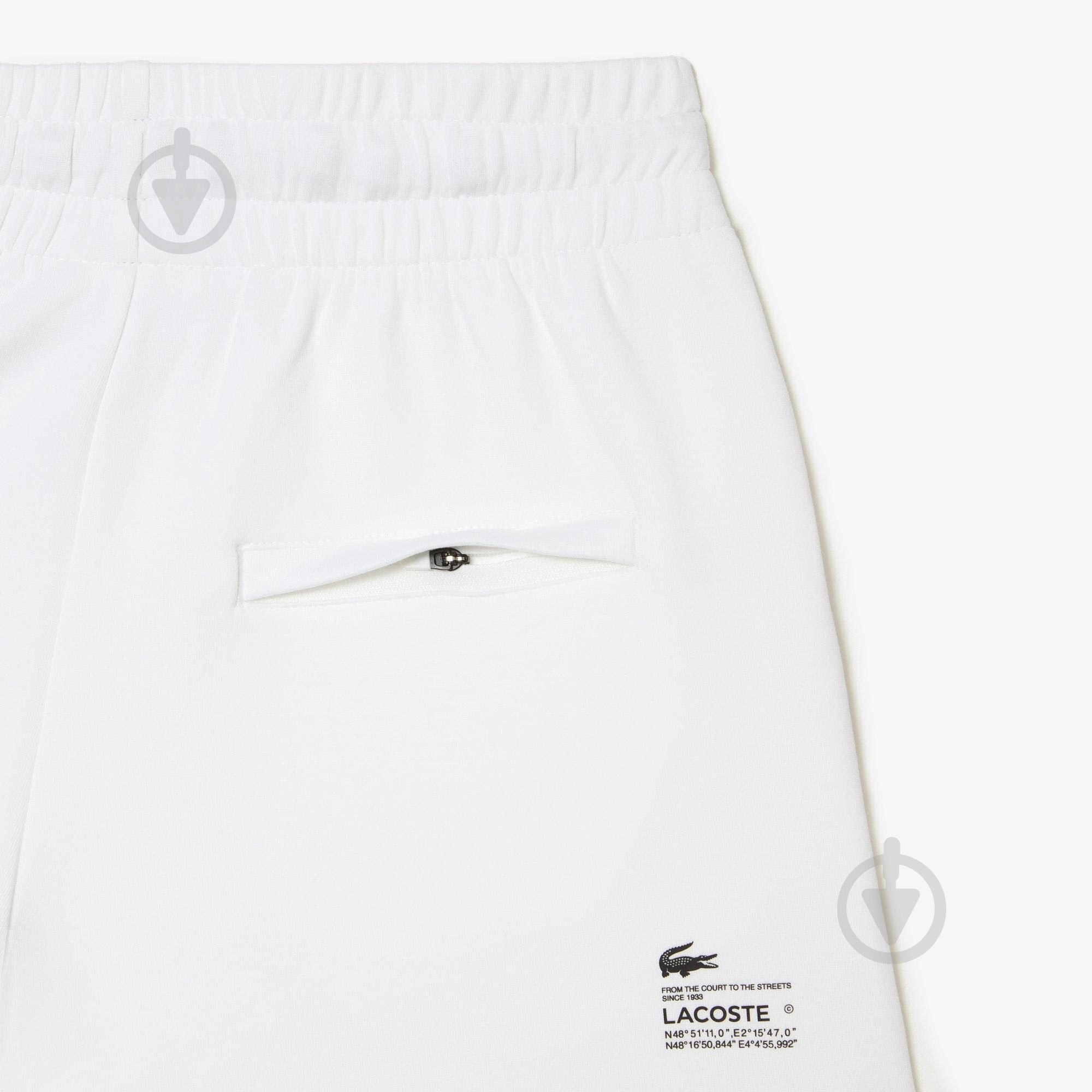 Шорты Lacoste Shorts GF5378-001 р. 40 белый - фото 7 Шорты Lacoste Shorts GF5378-001 р. 40 белый - фото 7