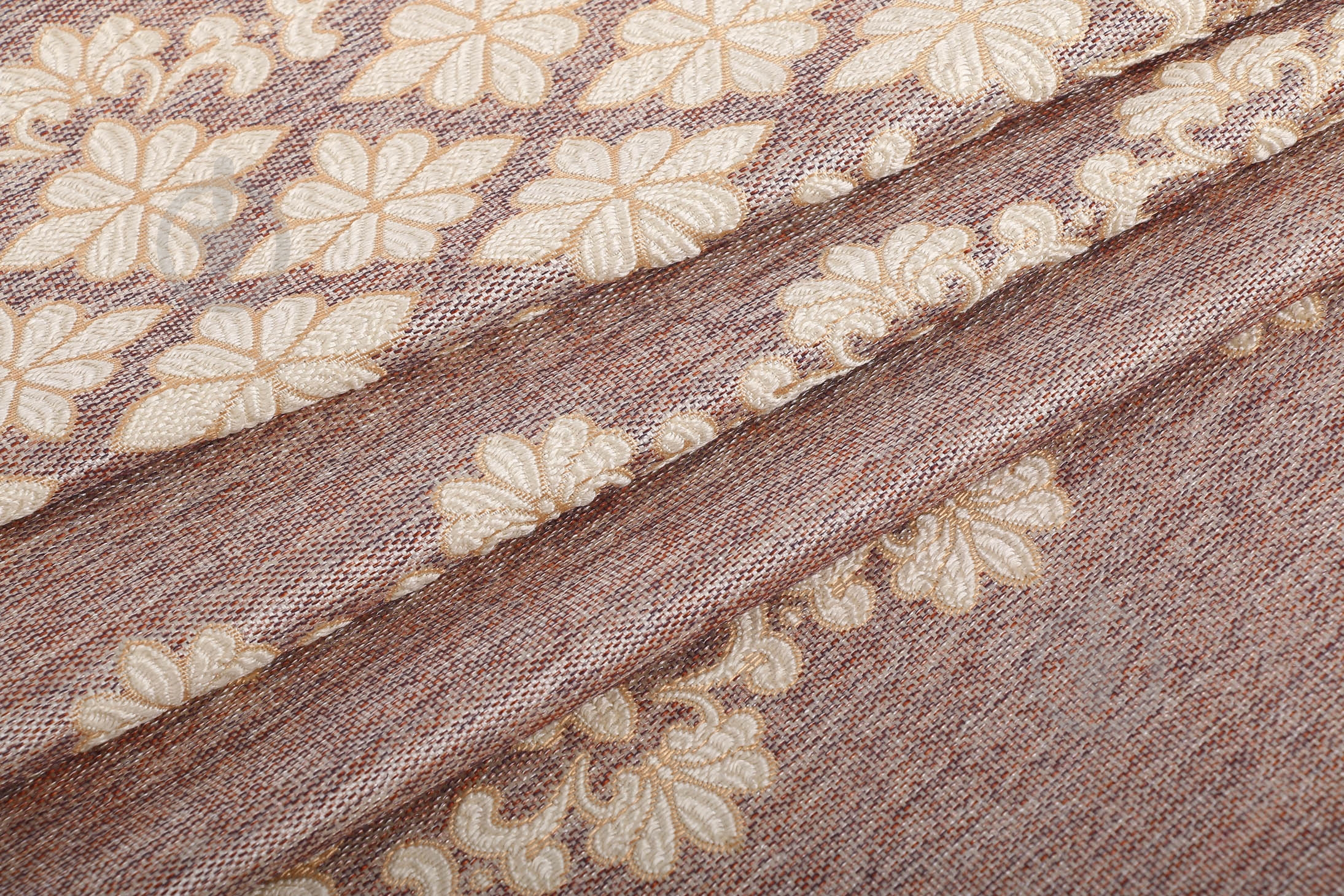 Жаккард 280 см бежевая - фото 1