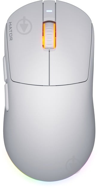 Мышка Hator Quasar 3 Wireless white (HTM731) - фото 1 Мышка Hator Quasar 3 Wireless white (HTM731) - фото 1