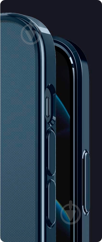 Чохол Spigen Optik Crystal для Apple iPhone 12 / Apple iPhone 12 Pro (ACS02753) chrome pacific - фото 6