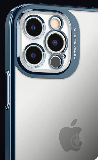 Чохол Spigen Optik Crystal для Apple iPhone 12 / Apple iPhone 12 Pro (ACS02753) chrome pacific - фото 5