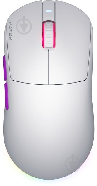 Мышка Hator Quasar 3 Ultra 8K Wireless white (HTM771) - фото 1 Мышка Hator Quasar 3 Ultra 8K Wireless white (HTM771) - фото 1