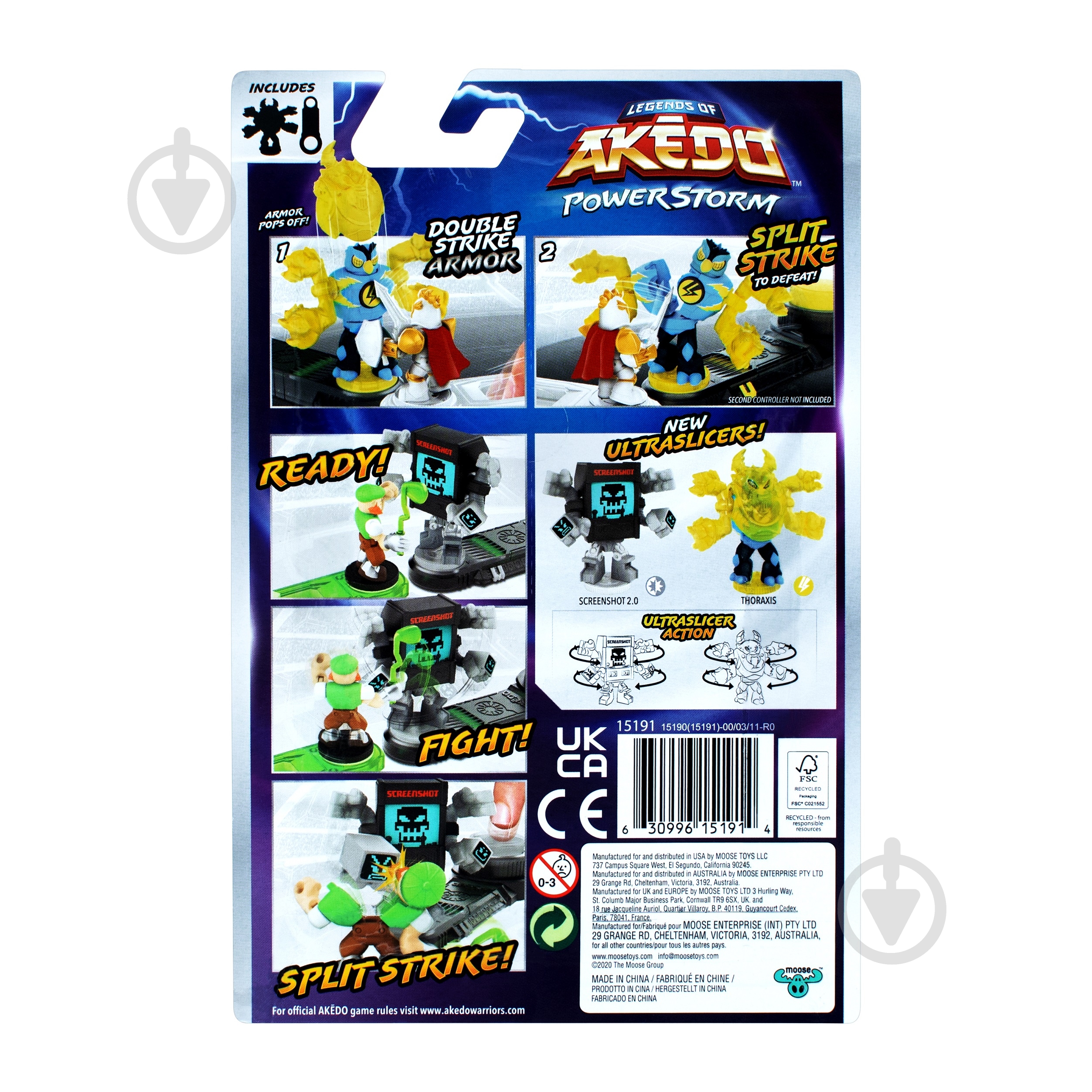 ᐉ Игровой набор Akedo Батл гигантов Тораксис (Павер Сторм) 123264