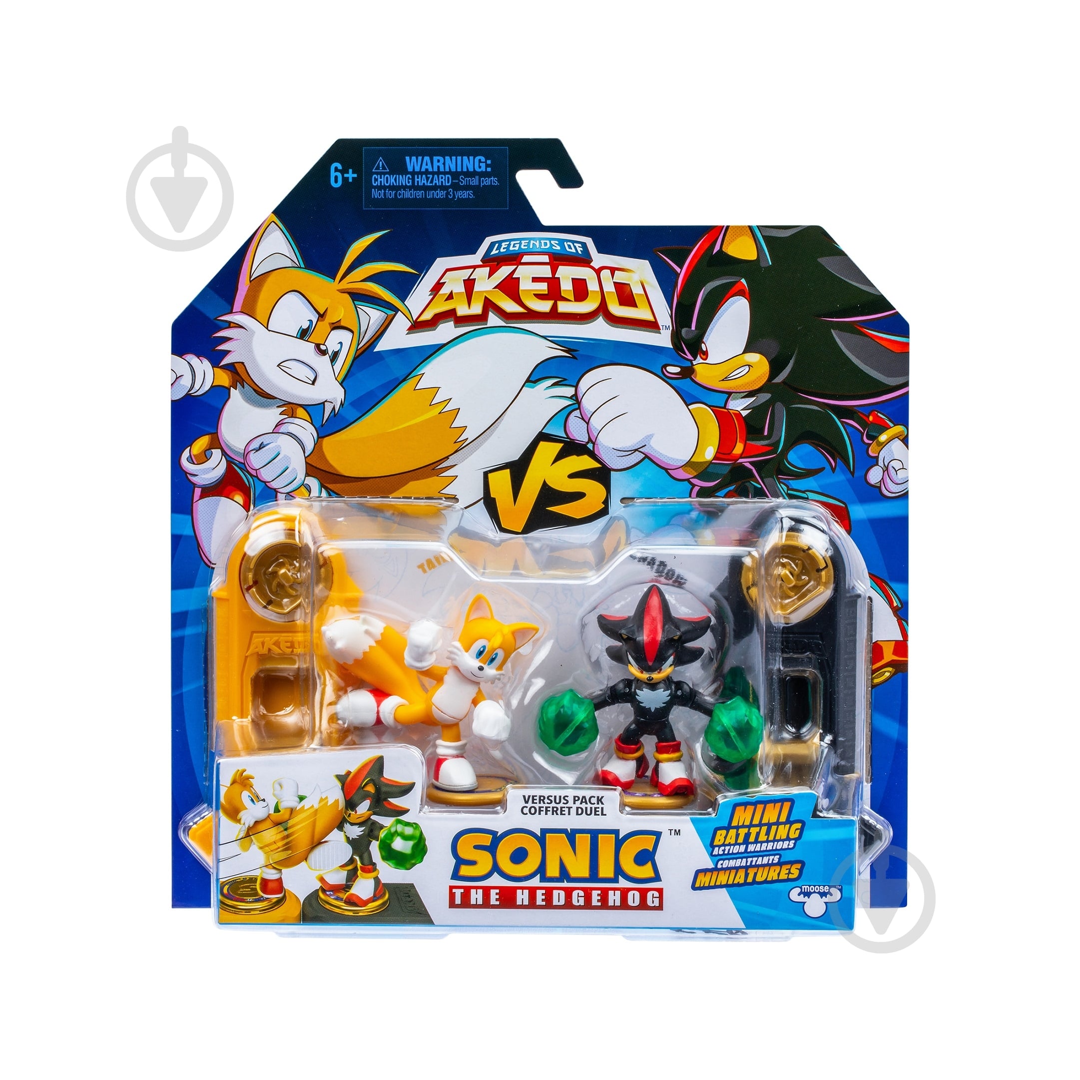 ᐉ Игровой набор Akedo Тейлз и Еж Шедоу Sonic 123570 • Купить в
