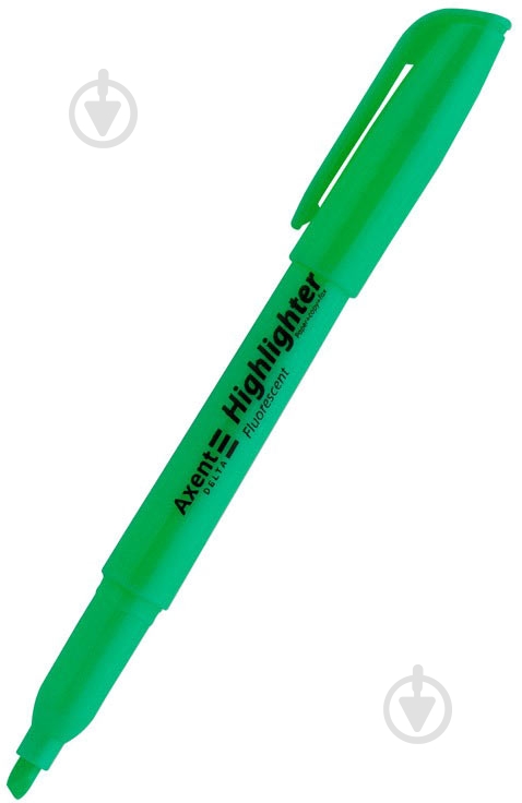 Маркер Axent Delta Highlighter 2-4 мм D2503-04 зеленый - фото 1 Маркер Axent Delta Highlighter 2-4 мм D2503-04 зеленый - фото 1