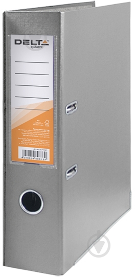 Папка-регистратор PP 7,5 cм серая d1714-03c Axent - фото 1 Папка-регистратор PP 7,5 cм серая d1714-03c Axent - фото 1