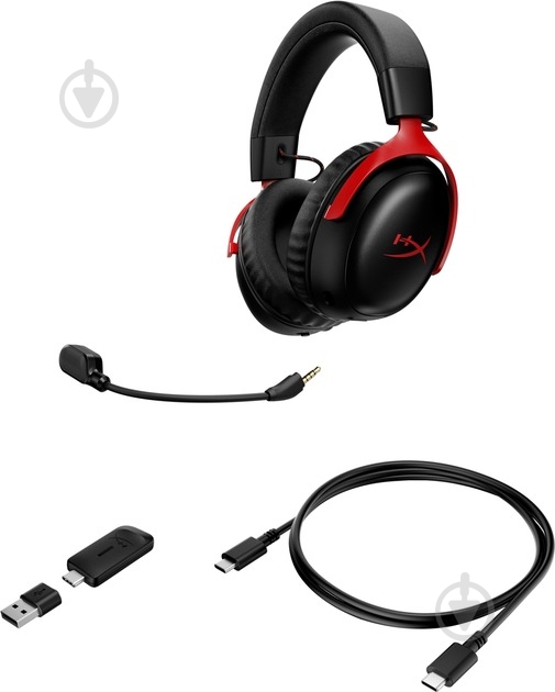Навушники HyperX A59YZAA black-red (A59Z0AA) - фото 8
