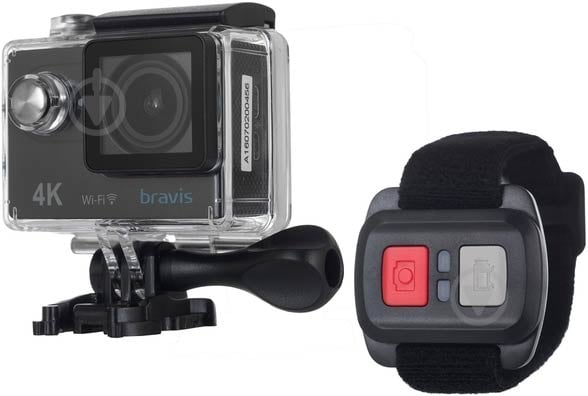 Экшн-камера Bravis A1 black (BRAVISA1b) - фото 13
