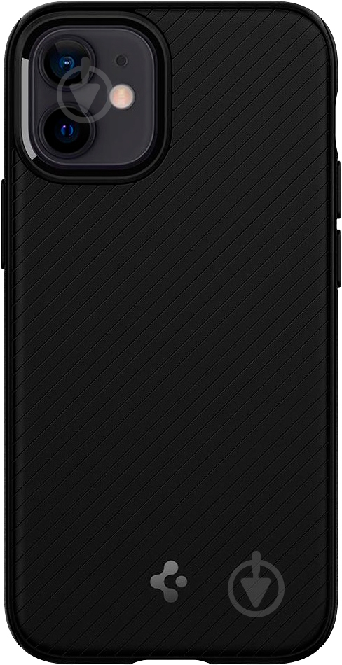 Чехол Spigen Mag Armor для Apple iPhone 12 Mini (ACS01866) black - фото 1