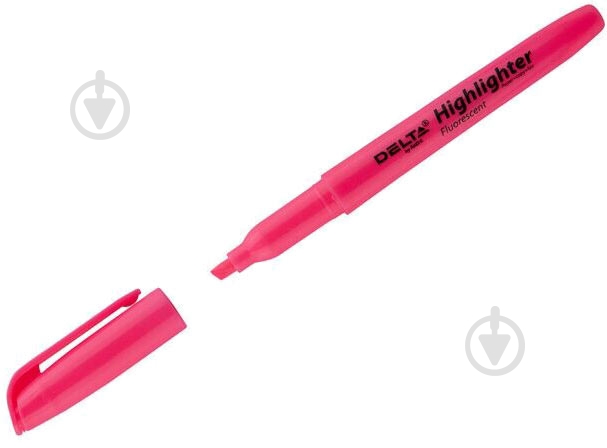 Маркер Axent Delta Highlighter 2-4 мм D2503-10 розовый - фото 1 Маркер Axent Delta Highlighter 2-4 мм D2503-10 розовый - фото 1