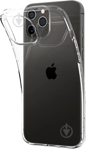 Чехол Spigen Crystal Flex для Apple iPhone 12 Pro Max (ACS01473) crystal clear - фото 2
