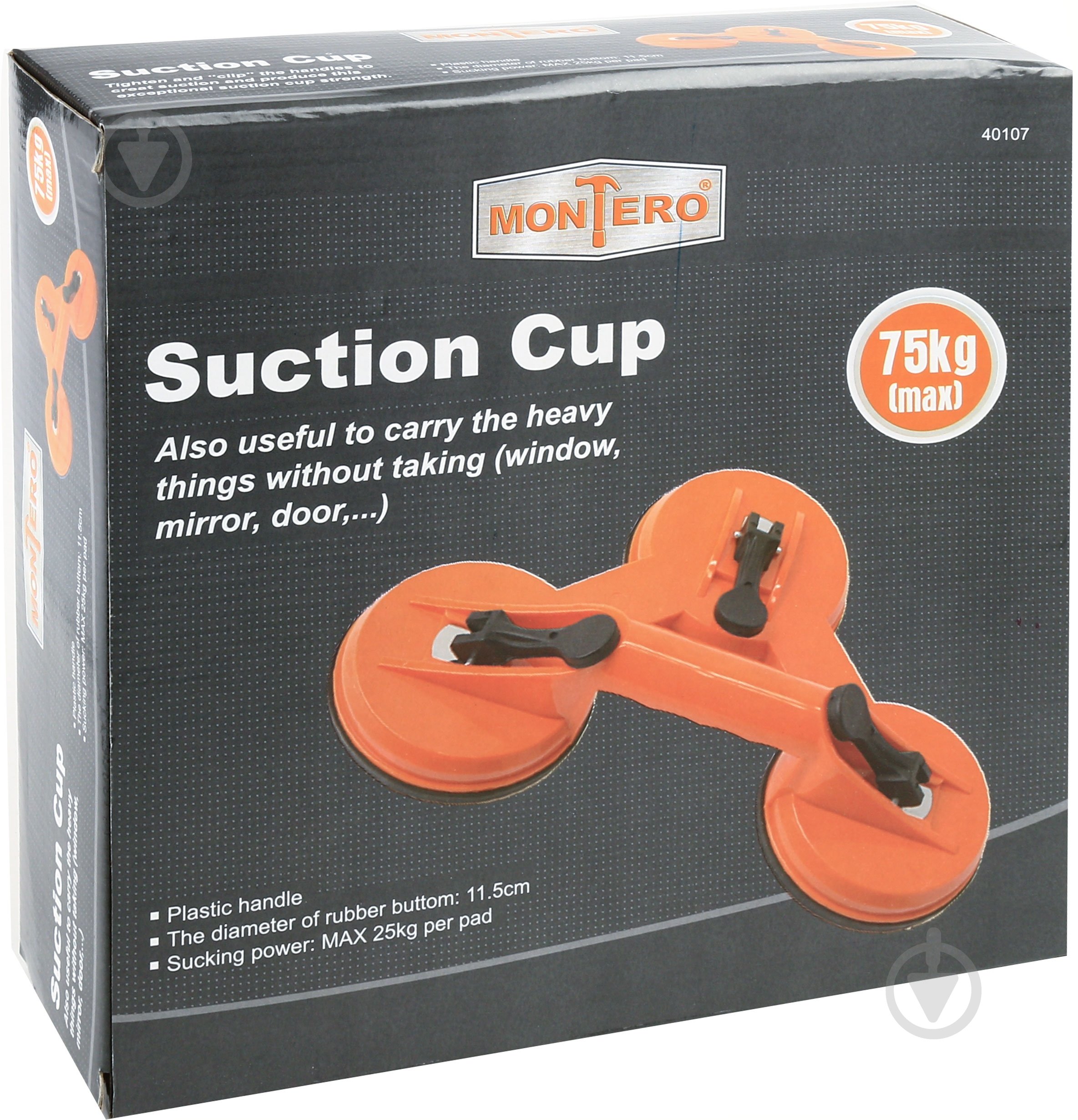 Присоска для стекла Montero 40107 - фото 3