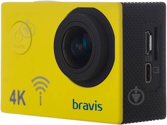 Экшн-камера Bravis A3 yellow (BRAVISA3y) - фото 3