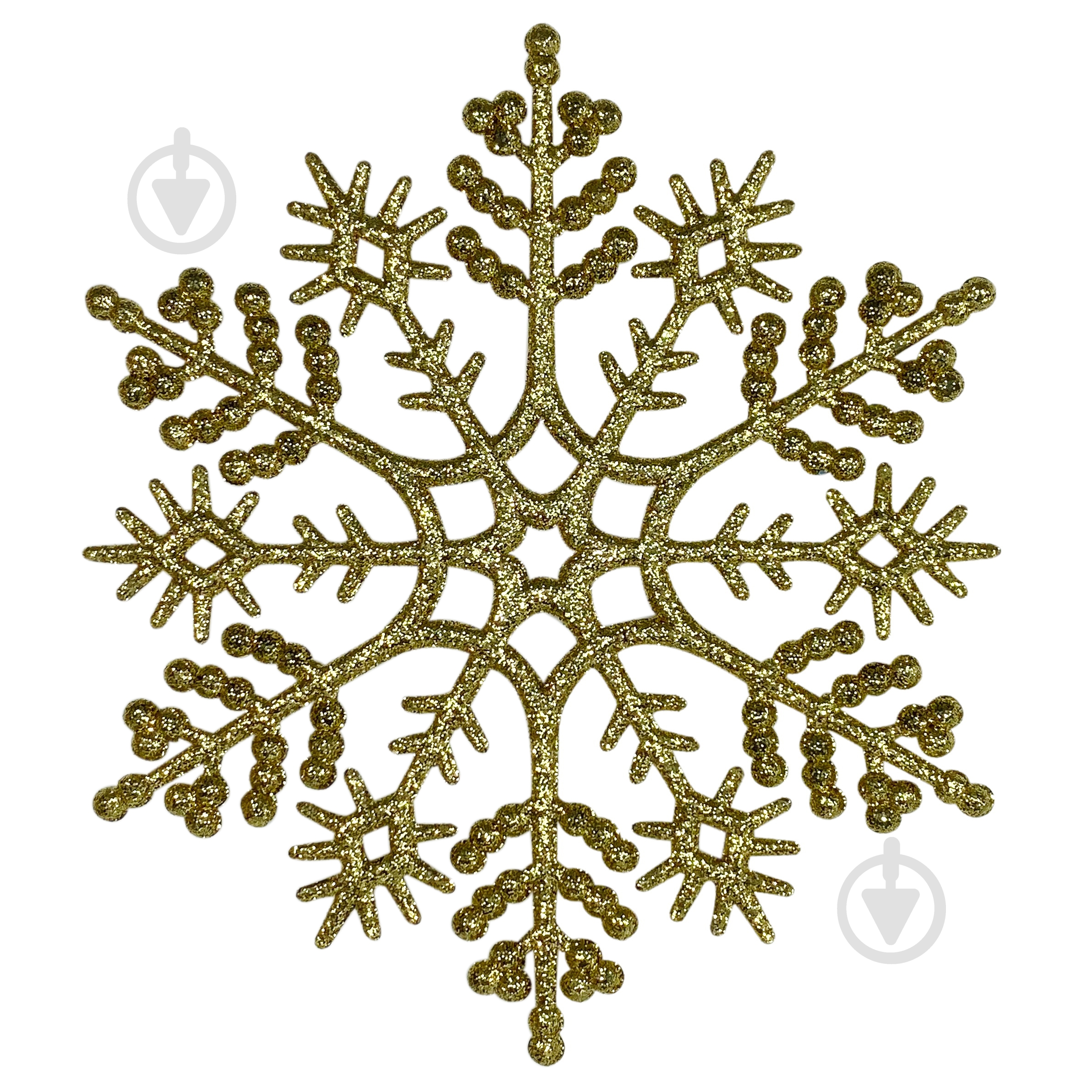 Подвеска MISLT Снежинка Классика MAB000-3 3 см - фото 1 Подвеска MISLT Снежинка Классика MAB000-3 3 см - фото 1