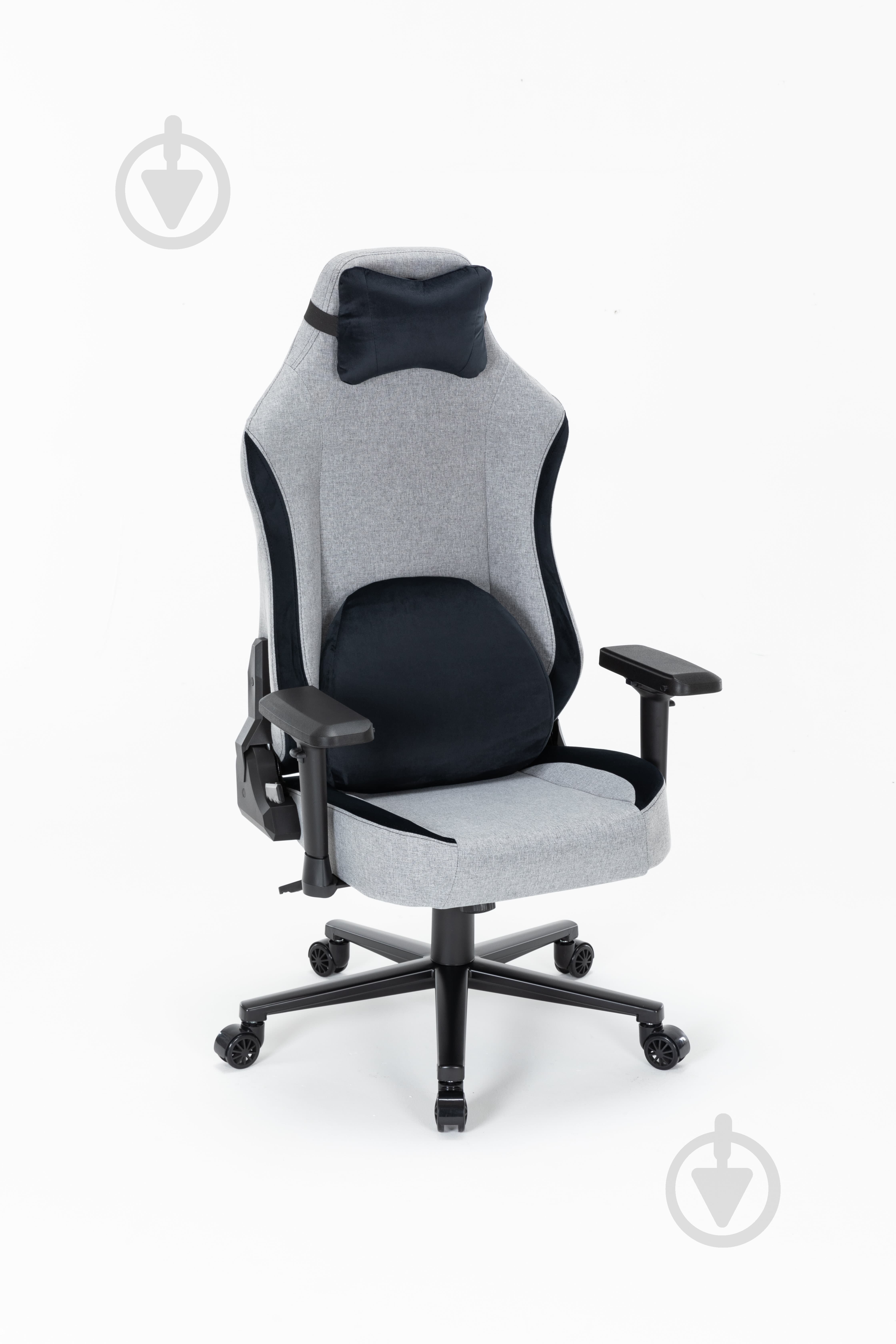 Кресло игровое GamePro GC715DG серый - фото 1 Кресло игровое GamePro GC715DG серый - фото 1