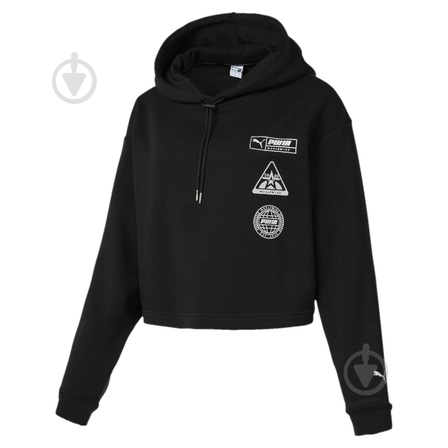 Джемпер Puma TZ Hoody 57803401 р. L черный - фото 1