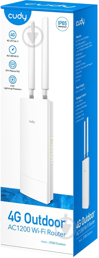 Маршрутизатор Cudy LT500 Outdoor - фото 5