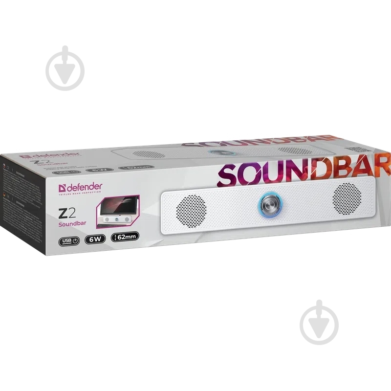 Акустична система Defender Z2 1.0 white - фото 7 Акустична система Defender Z2 1.0 white - фото 7