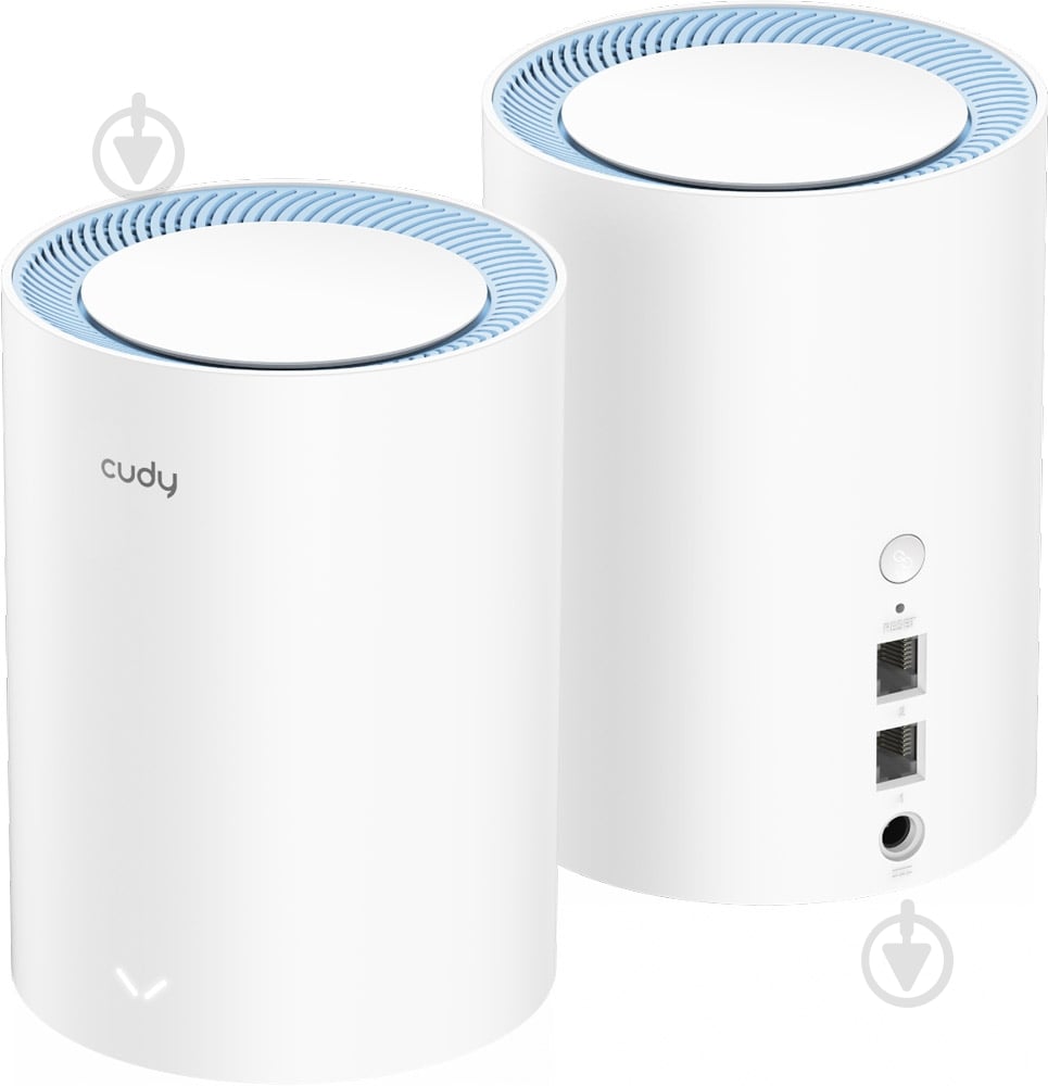 Система Wi-Fi Mesh Cudy M1200(2-pack) - фото 2 Система Wi-Fi Mesh Cudy M1200(2-pack) - фото 2