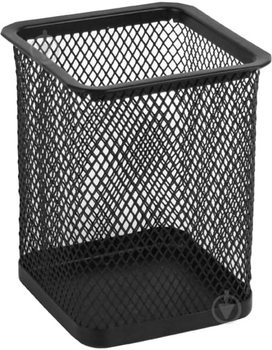 Підставка для ручок 80х80х100 мм чорний 2111-01-a Axent - фото 1