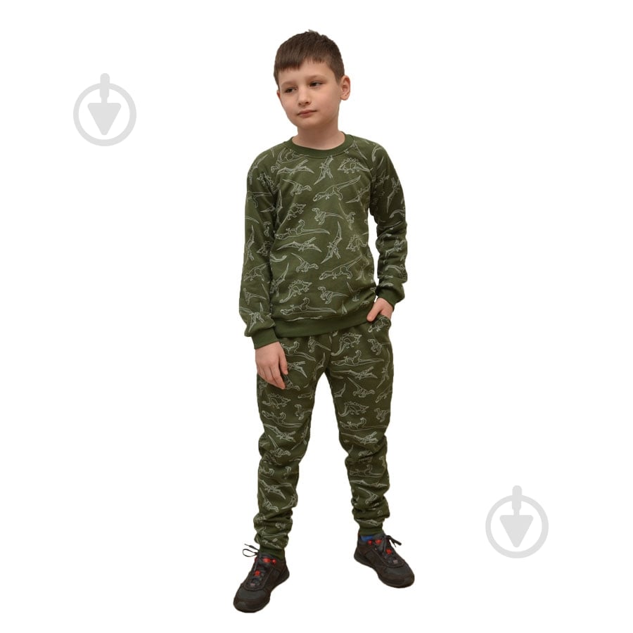 Костюм Blanka Дино р.122–128 зеленый 12853 - фото 1