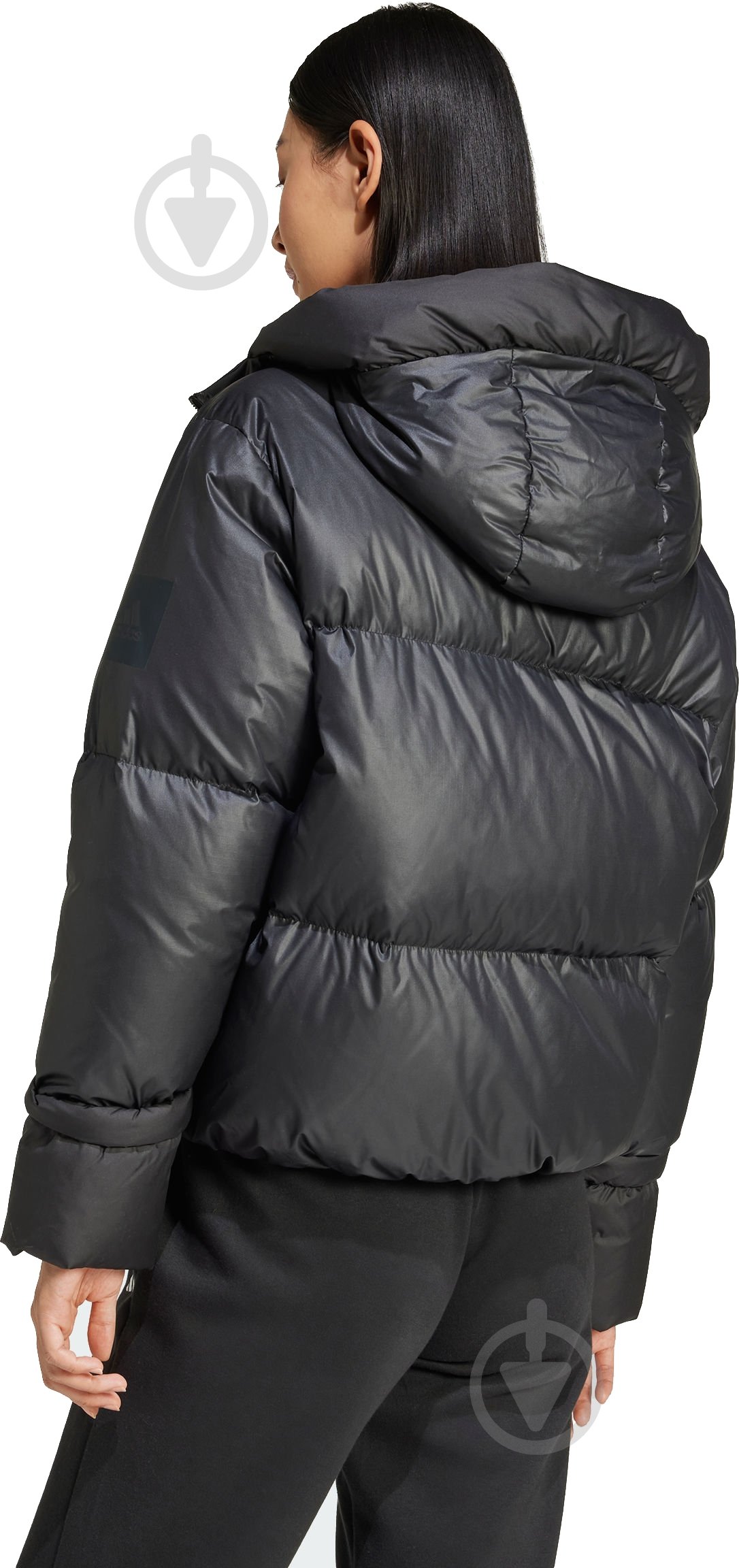 Куртка-парка женская зимняя Adidas W BIG BAFFLE J IV9771 р.XS черная - фото 2 Куртка-парка женская зимняя Adidas W BIG BAFFLE J IV9771 р.XS черная - фото 2