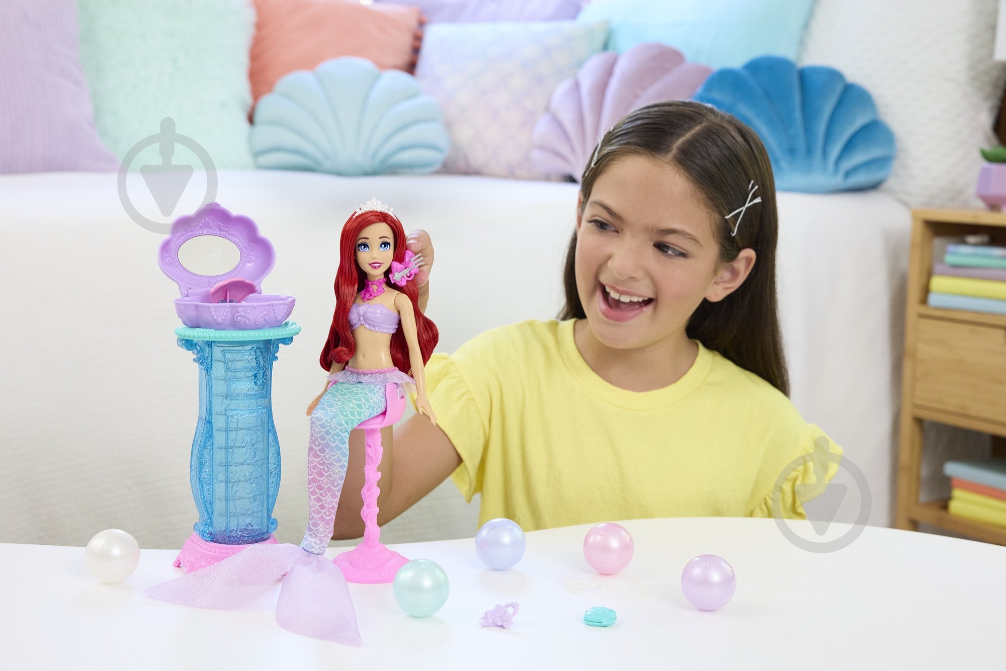 Игровой набор Disney Princess Ариэль "Магия жемчужин" JBF86 - фото 4