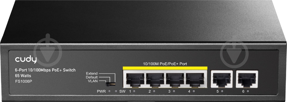Комутатор Cudy FS1006P - фото 1 Комутатор Cudy FS1006P - фото 1