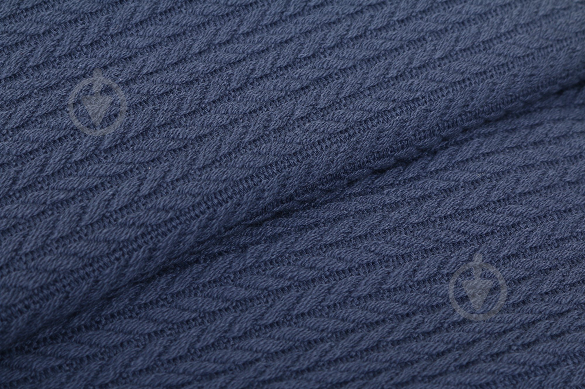 Плед INVO Косы 90x90 см темно-синий - фото 5 Плед INVO Косы 90x90 см темно-синий - фото 5