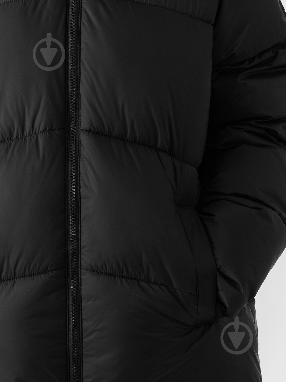Пуховик для дівчаток зимовий 4F DOWN JACKET F455 4FJWAW24TDJAF455-20S р.146 чорний - фото 6