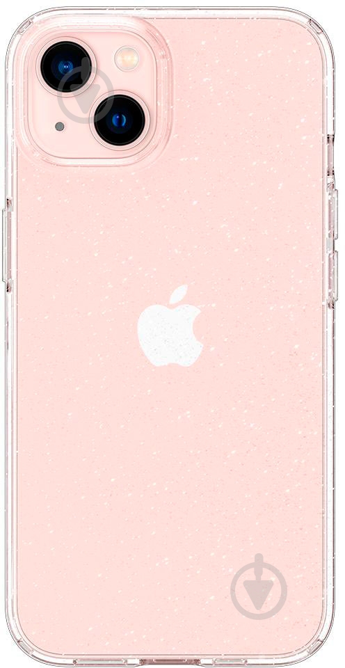Чехол Spigen Liquid Crystal Glitter для Apple iPhone 13 (ACS03516) crystal quartz - фото 3