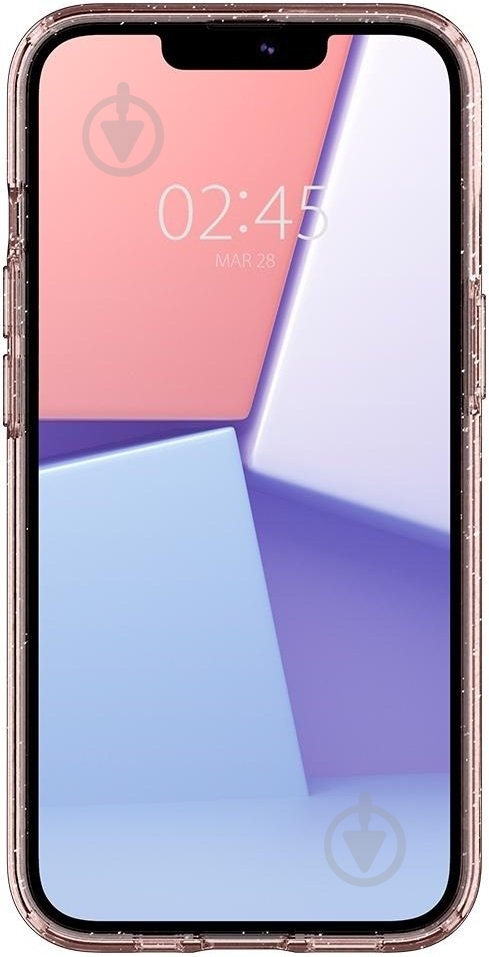 Чехол Spigen Liquid Crystal Glitter для Apple iPhone 13 (ACS03517) rose quartz - фото 5