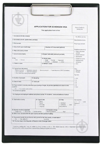 Папка с клипом D2510-01 черная Axent - фото 2 Папка с клипом D2510-01 черная Axent - фото 2