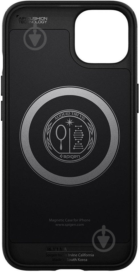 Чехол Spigen Mag Armor для Apple iPhone 13 (ACS03546) matt black - фото 5