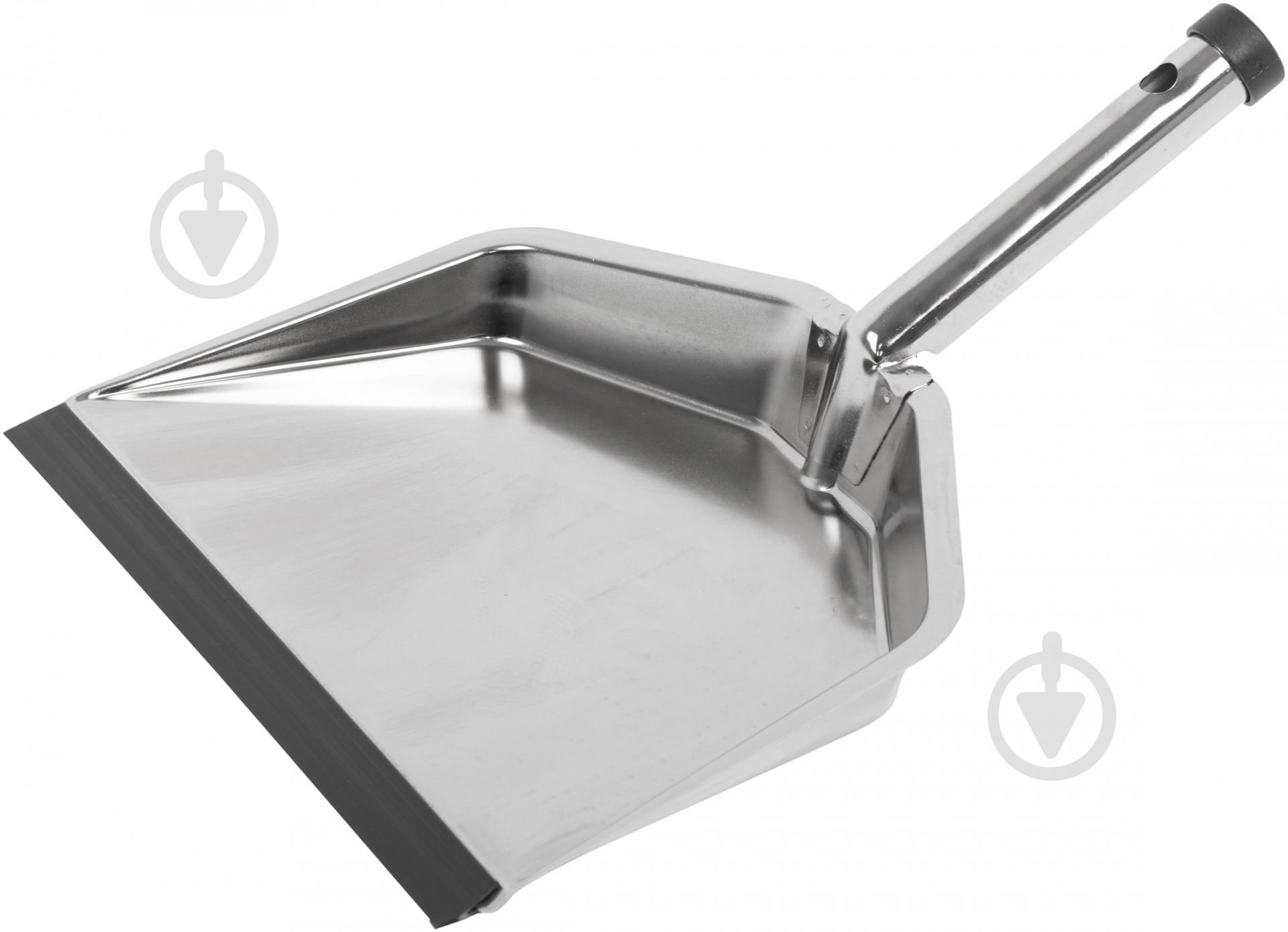 Совок с прорезиненным краем Apex 11,5 см хром A11704 - фото 1