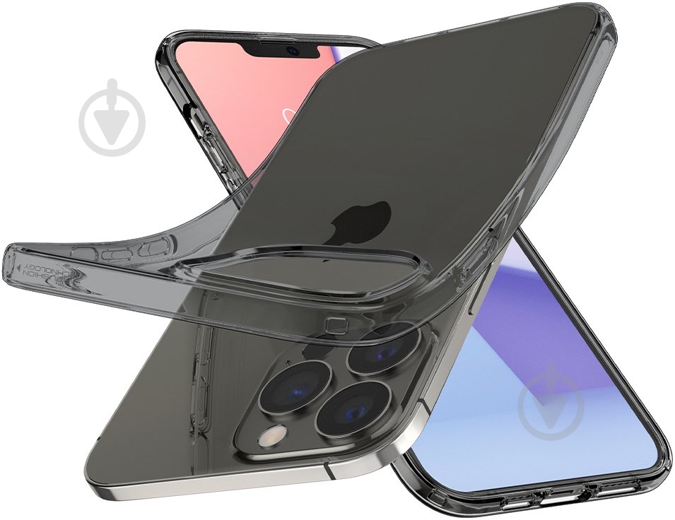 Чехол Spigen Crystal Flex для Apple iPhone 13 Pro (ACS03297) space crystal - фото 5