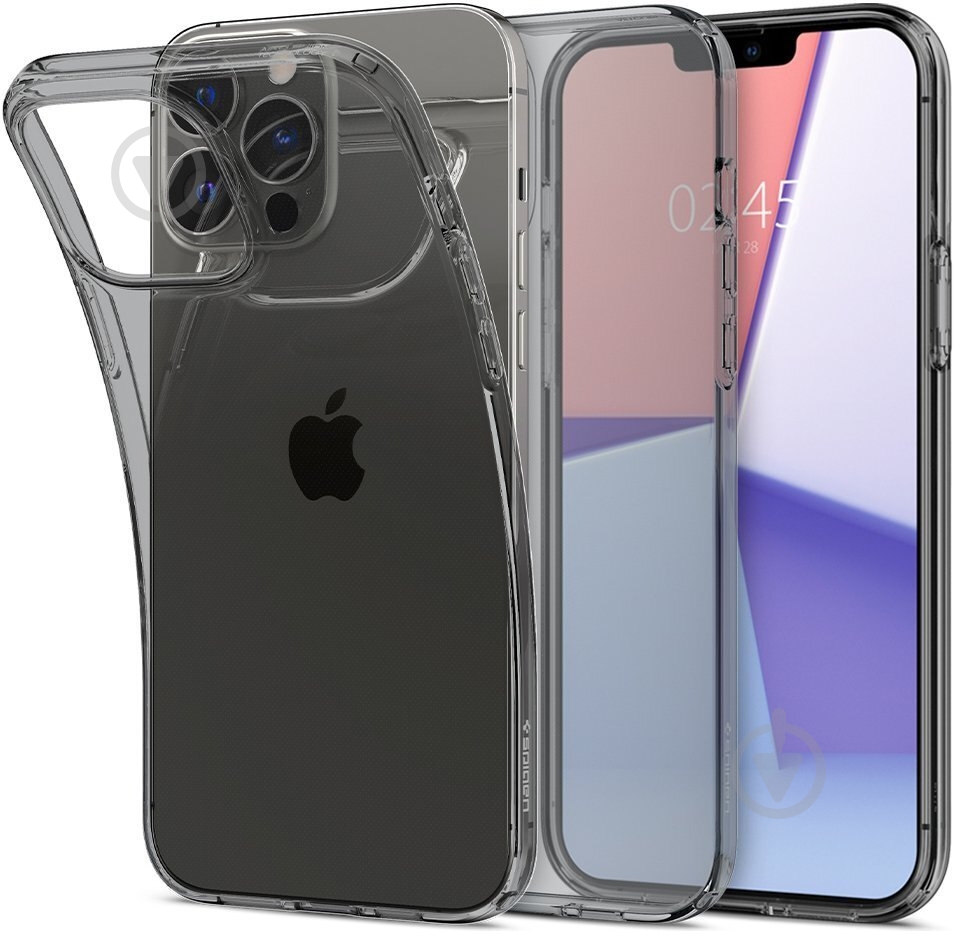 Чехол Spigen Crystal Flex для Apple iPhone 13 Pro (ACS03297) space crystal - фото 3
