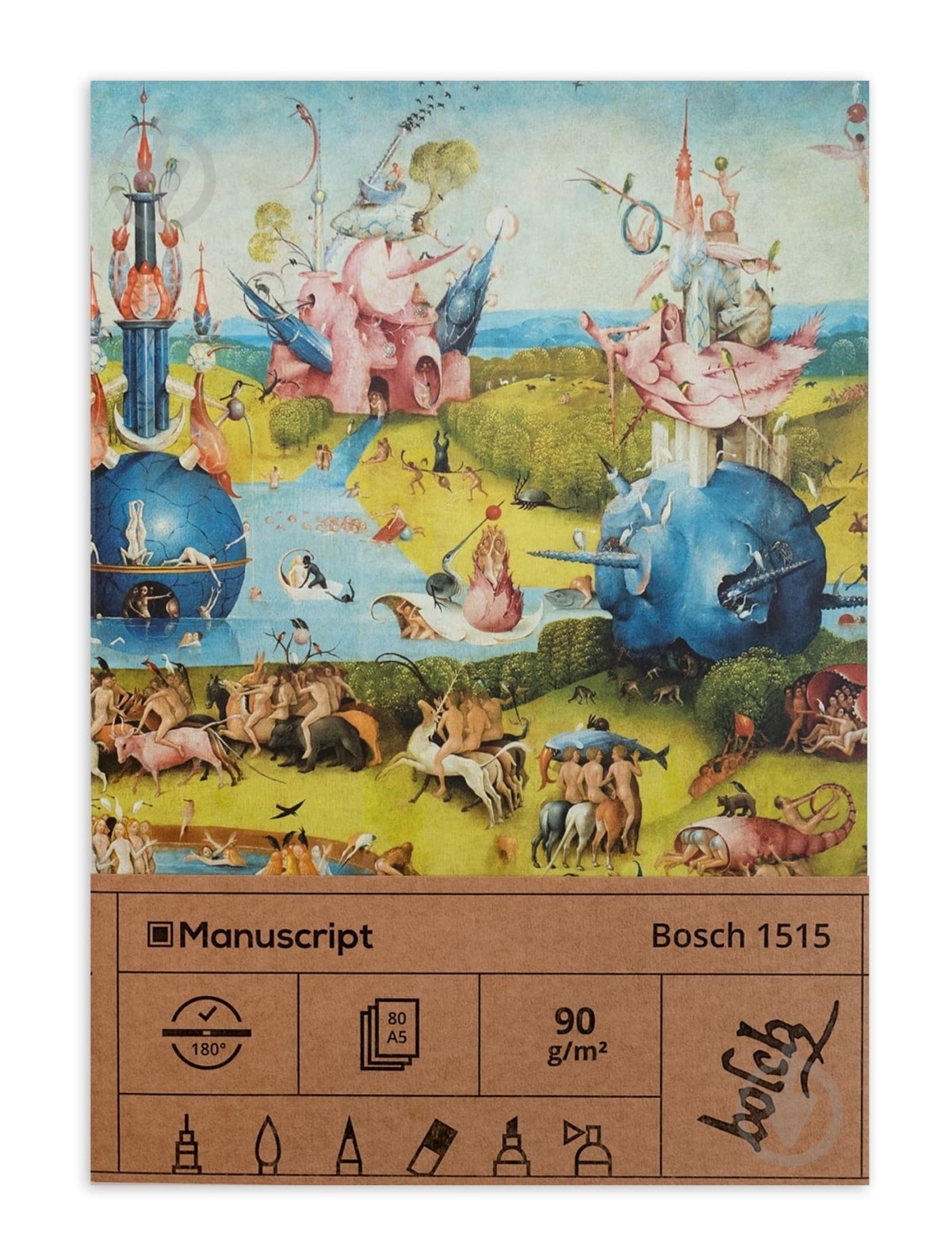 Скетчбук Manuscript Bosch 1515 А5 80 аркушів - фото 1