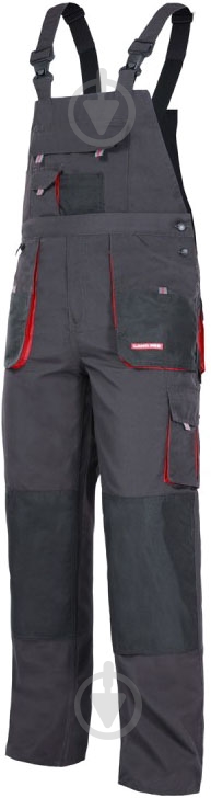 Напівкомбінезон робочий Lahti Pro р. M зріст 1-2 LPSR0250 чорний - фото 1