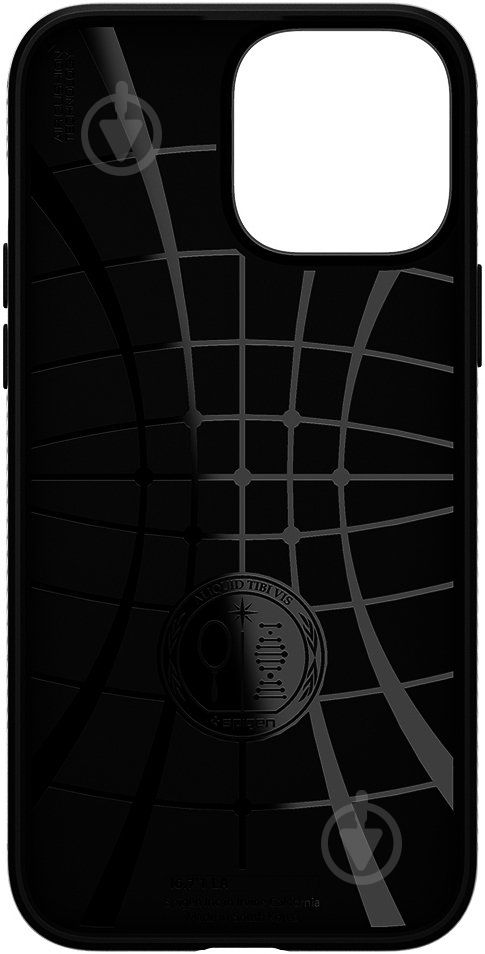 Чехол Spigen Liquid Air для Apple iPhone 13 Pro (ACS03258) matt black - фото 3