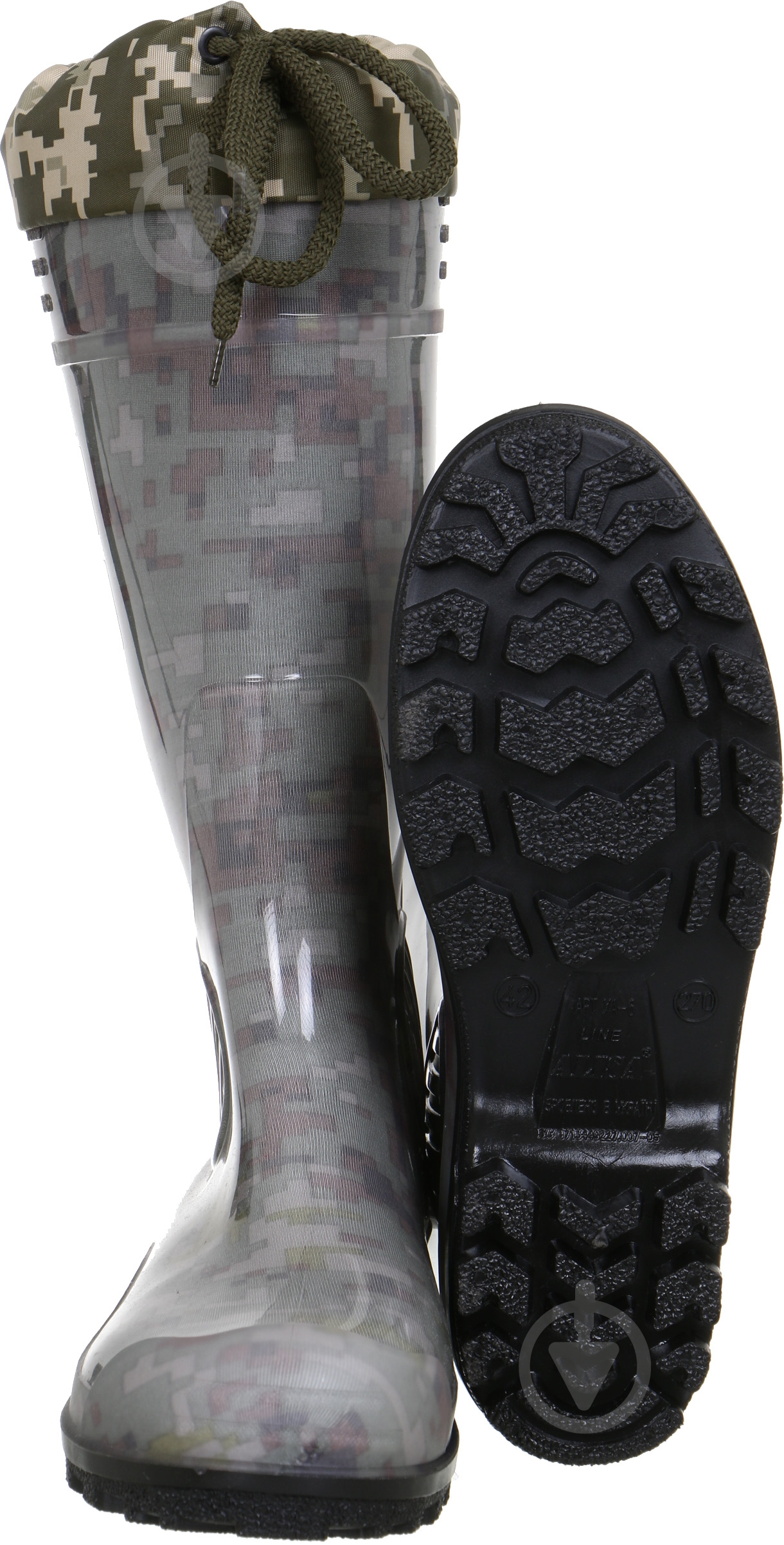 Сапоги Alisa Line для охоты и рыбалки р.42 пиксель - фото 2