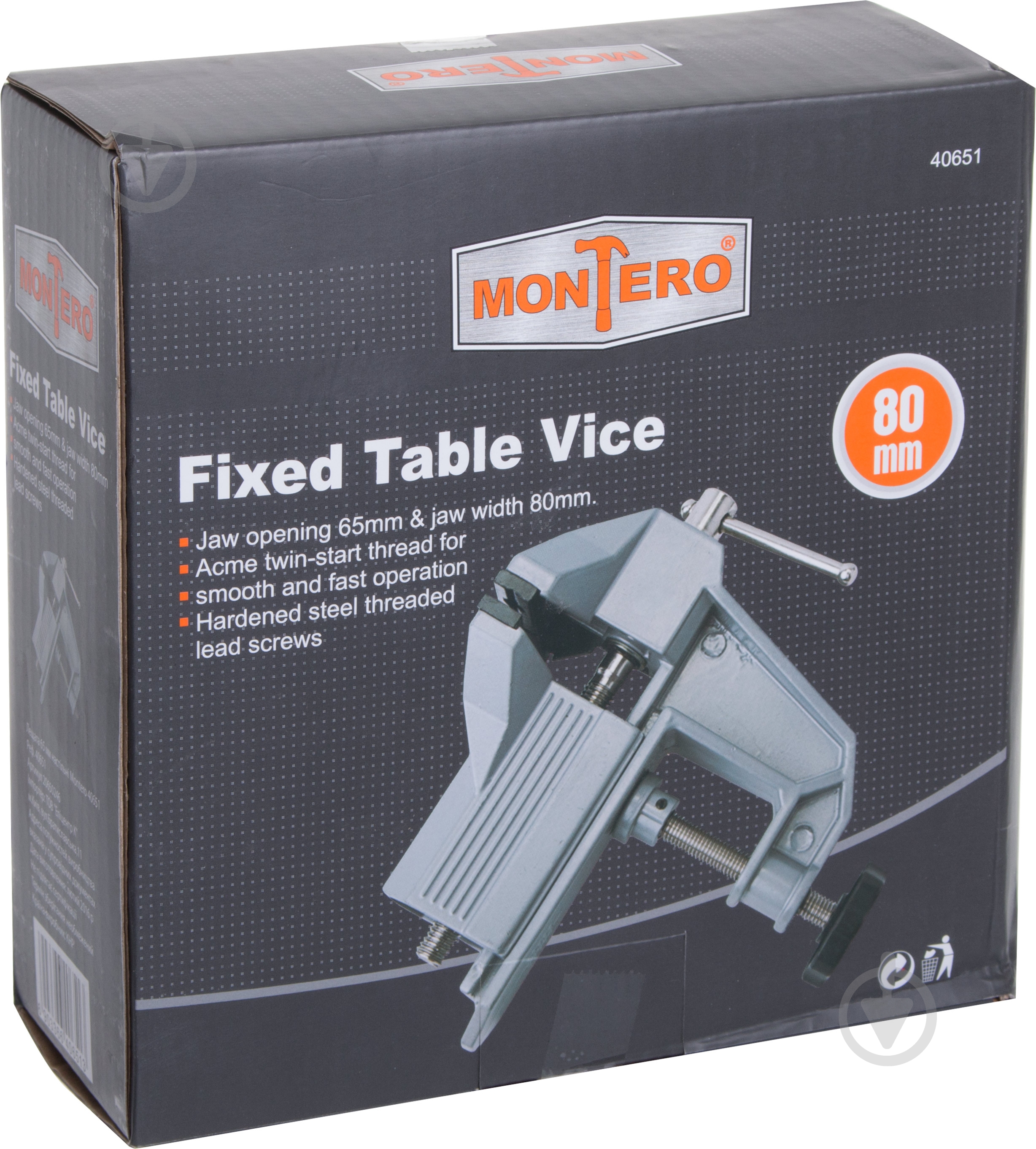 Тиски Montero  40651 - фото 4