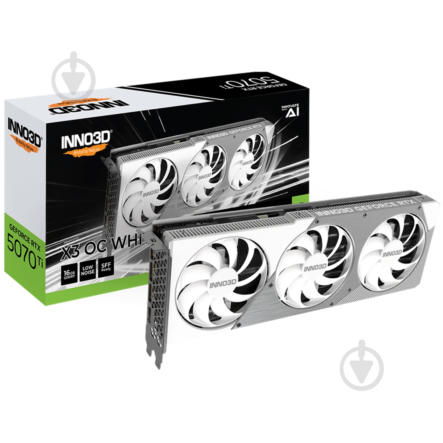 Видеокарта Inno3D GeForce RTX 5070 Ti 16GB GDDR7 256bit (N507T3-16D7X-176068W) - фото 11